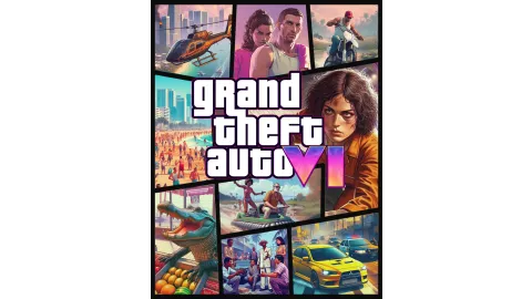 GTA VI Cover Concept by OtherMoxxi