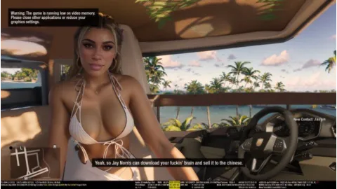 GTA VI Fake Leak Girl In Car