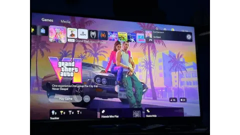 GTA VI Fake Playstation Dashboard Screenshot