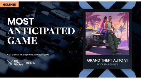 GTA VI Nominated For Most Anticipated Game At The Game Awards