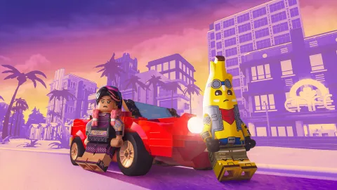 LEGO Fortnite GTA VI Artwork