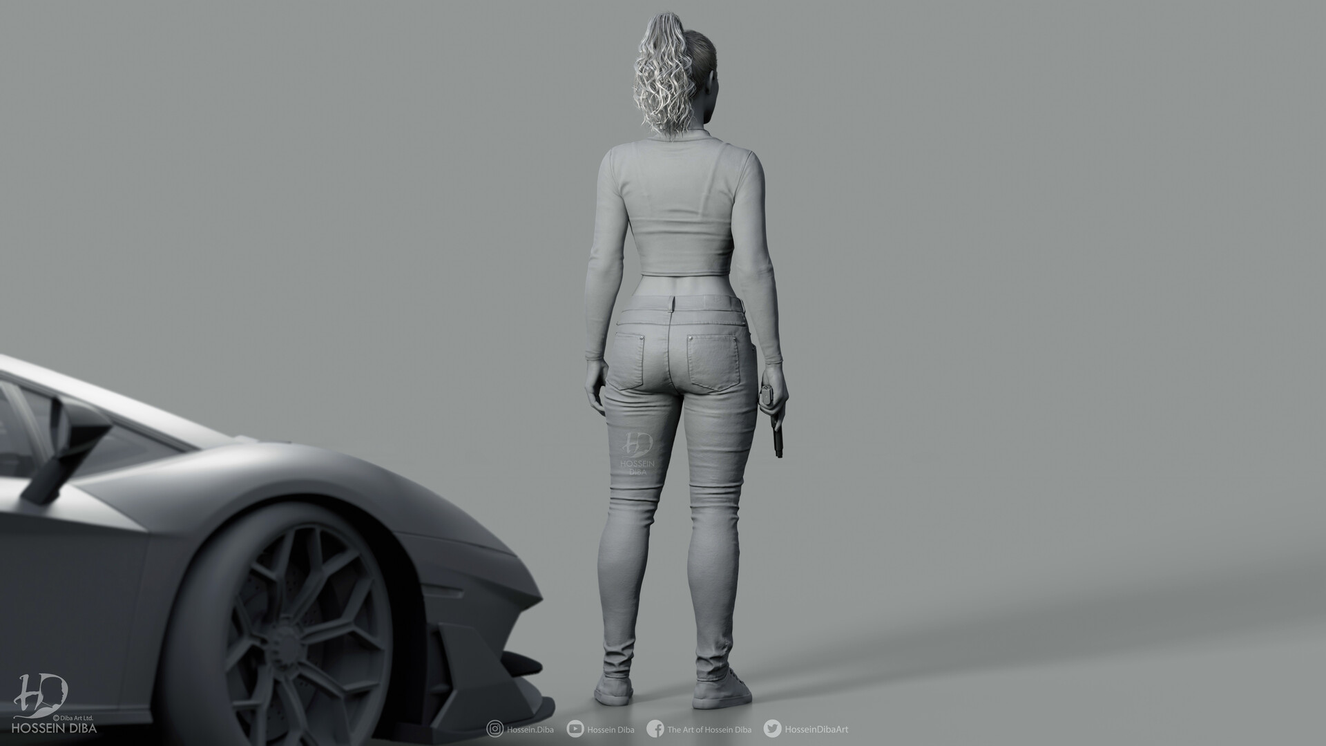 GTA 6 Lucia 3D Model By Hossein Diba 28 GTA 6 Lucia 3D Model By Hossein Diba 28