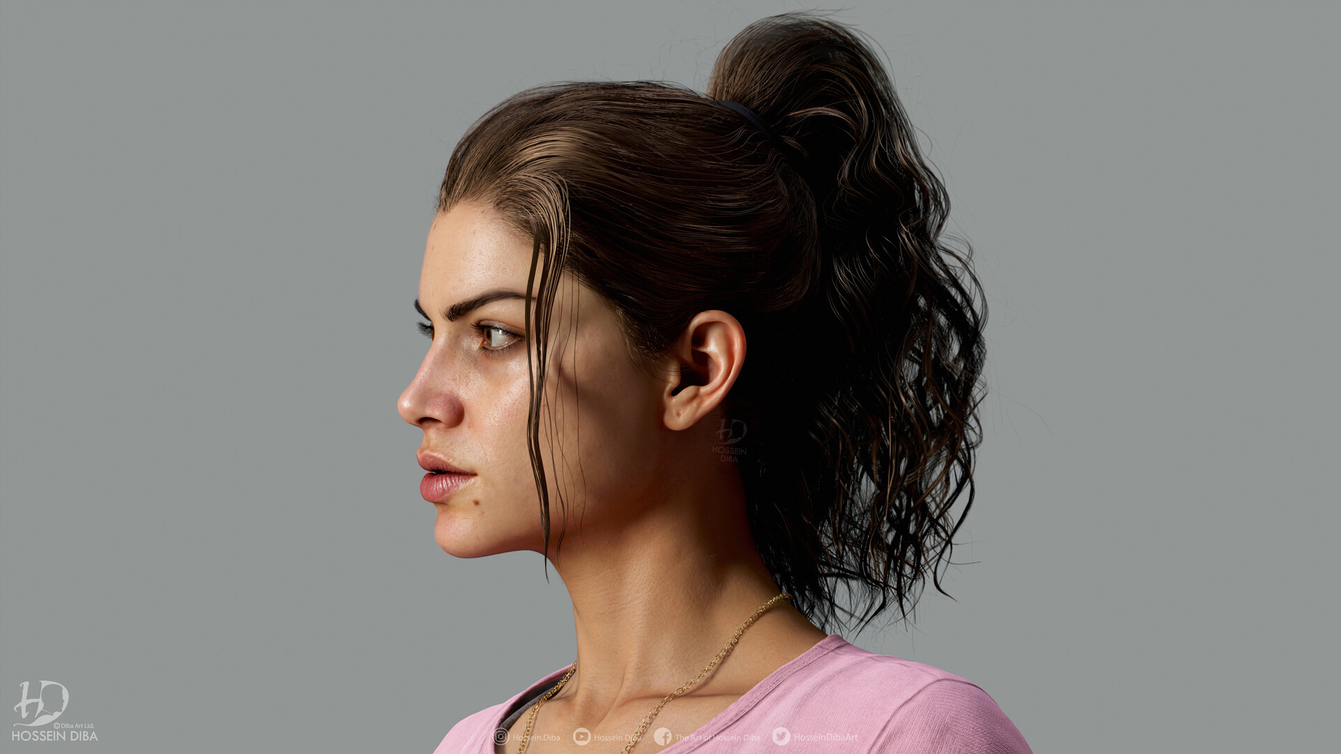 GTA 6 Lucia 3D Model By Hossein Diba 38 GTA 6 Lucia 3D Model By Hossein Diba 38