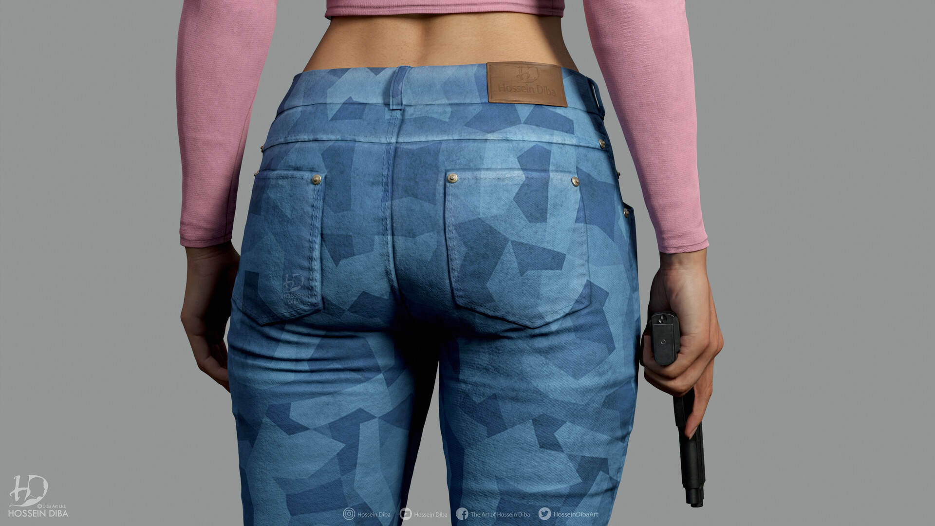 GTA 6 Lucia 3D Model By Hossein Diba 50 GTA 6 Lucia 3D Model By Hossein Diba 50