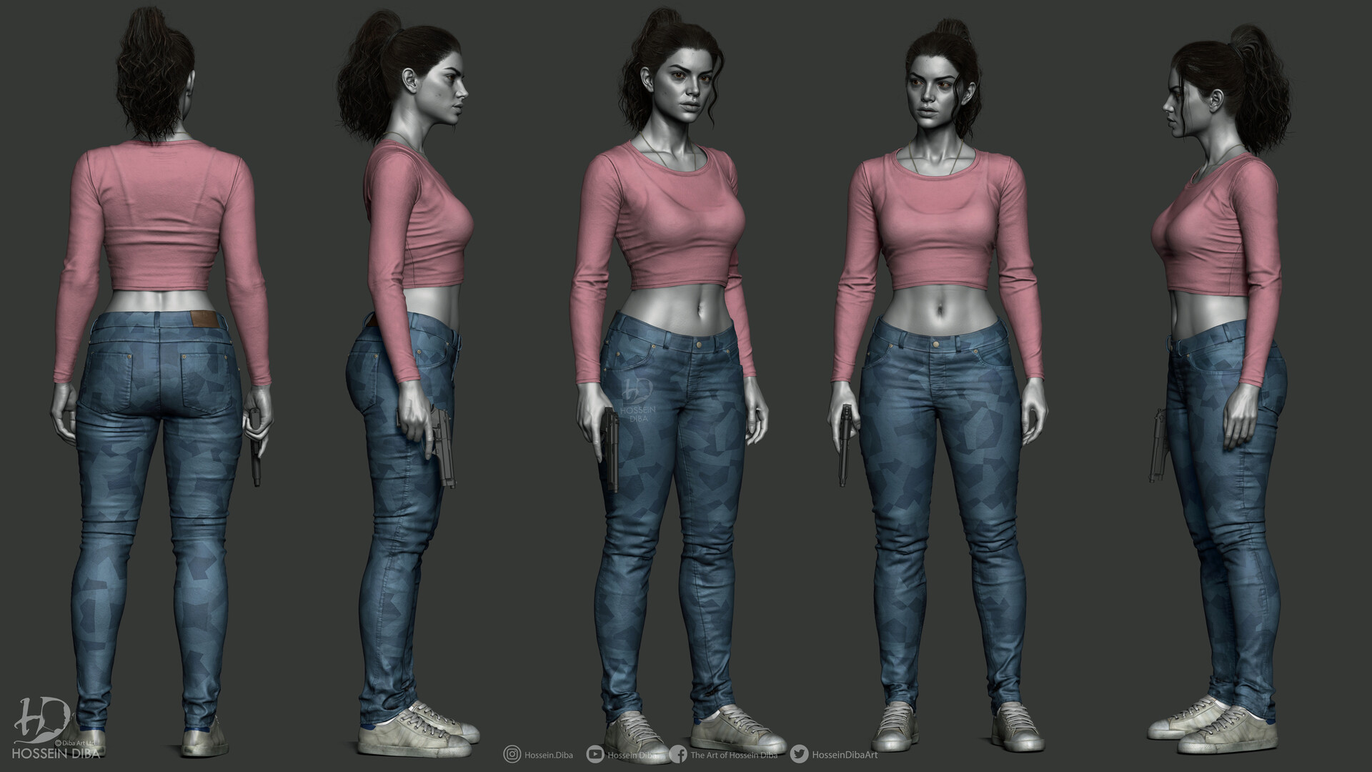 GTA 6 Lucia 3D Model By Hossein Diba 51 GTA 6 Lucia 3D Model By Hossein Diba 51
