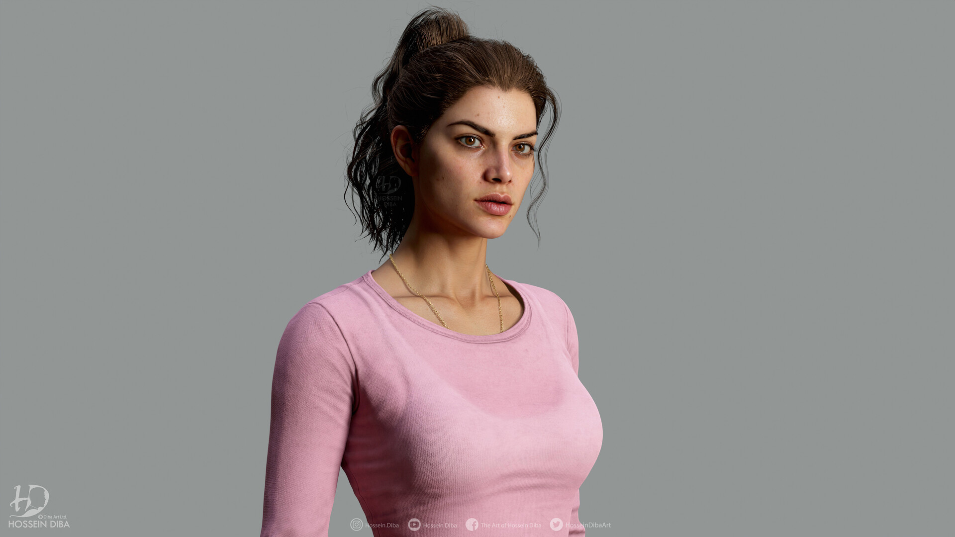 GTA 6 Lucia 3D Model By Hossein Diba 7 GTA 6 Lucia 3D Model By Hossein Diba 7