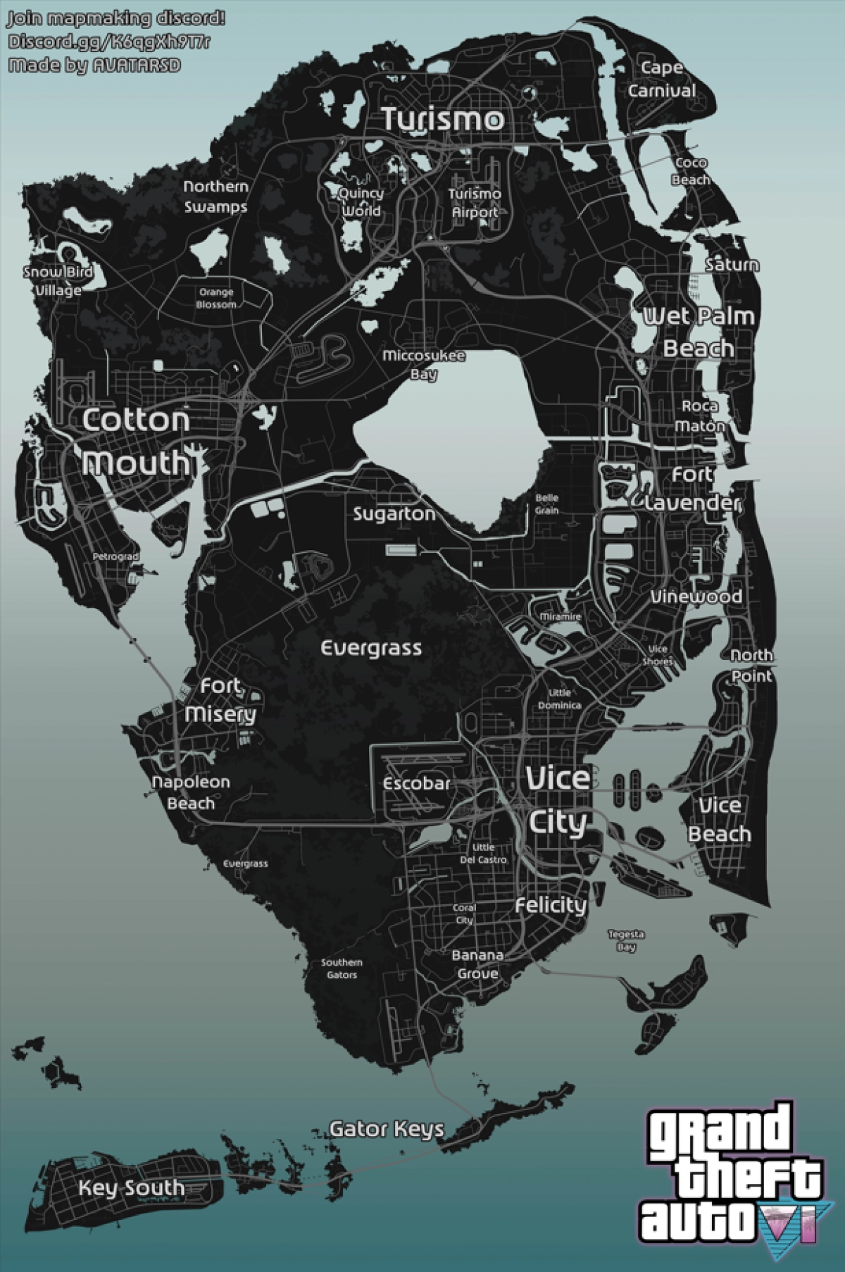 GTA IV Style GTA V Map By avatarsd - GTAVice.net