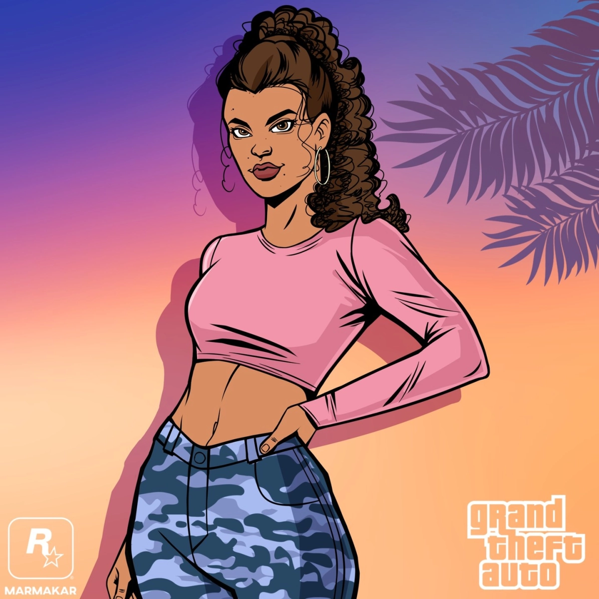 Lucia In Vice City Art Style By Marmakar22 - GTAVice.net