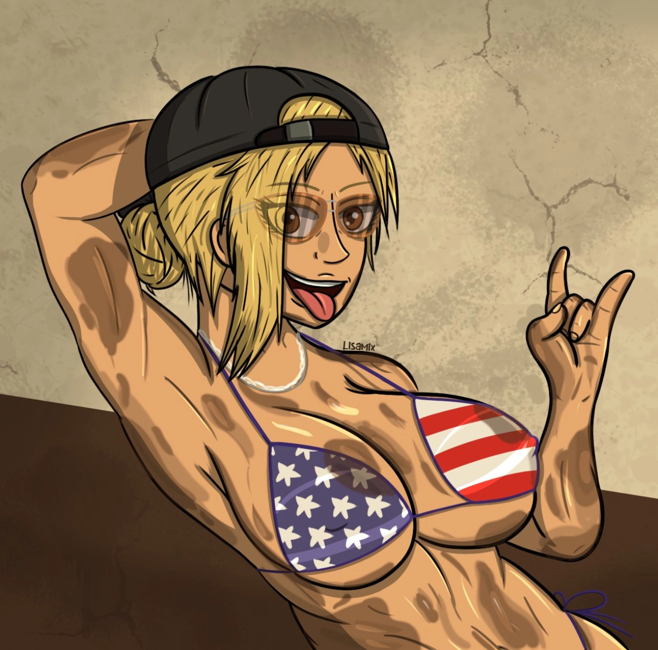 GTA VI Mud Girl Artwork By Lisamixart