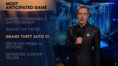 GTA VI Wins Most Anticipated Game At The Game Awards