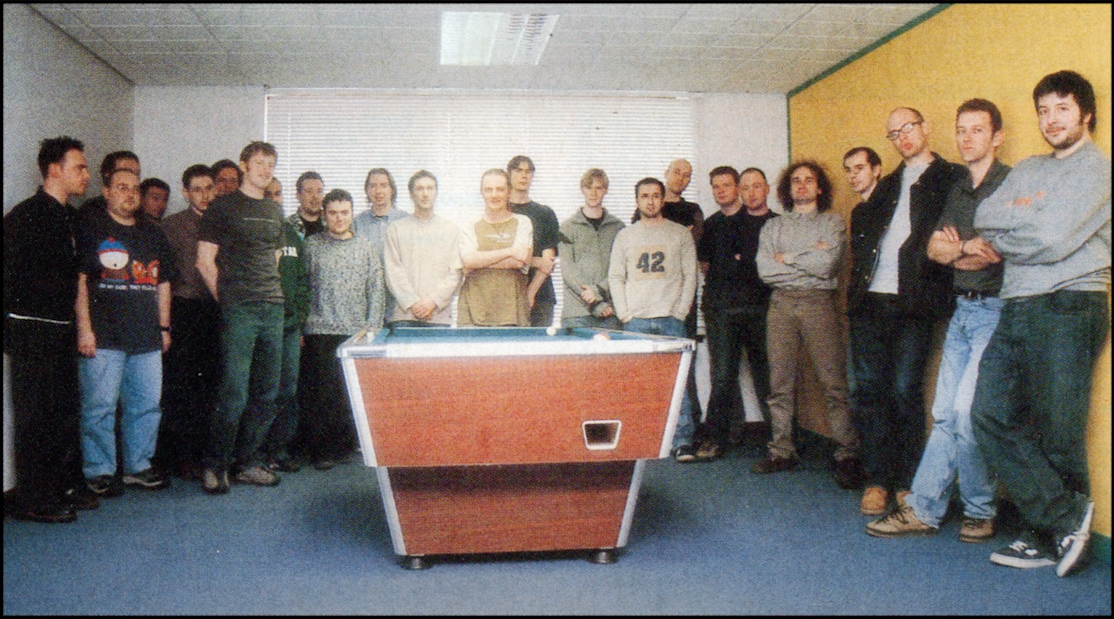 Obbe Vermeij (2nd from the right) and the GTA 3 Dev Team Obbe Vermeij (2nd from the right) and the GTA 3 Dev Team