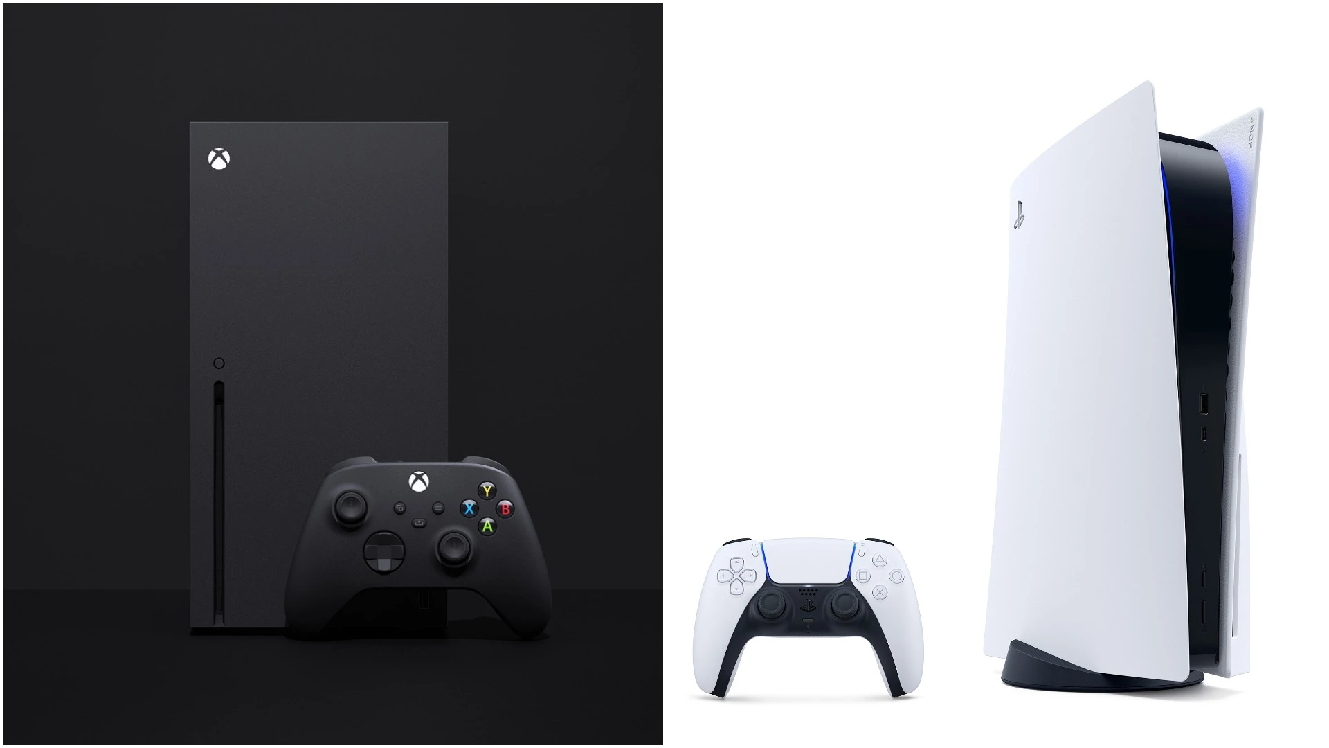 PS5 and Xbox Series X consoles PS5 and Xbox Series X consoles