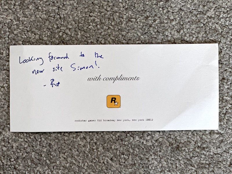 With Compliments Rockstar New York Slip Personal Message With Compliments Rockstar New York Slip Personal Message